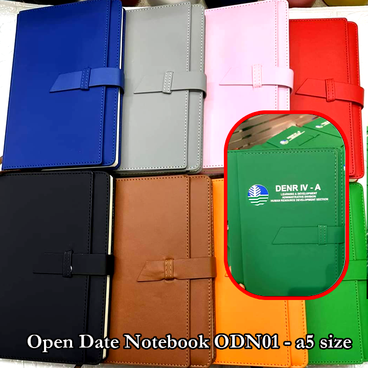 Open Date Notebook ODN01 A5 Size