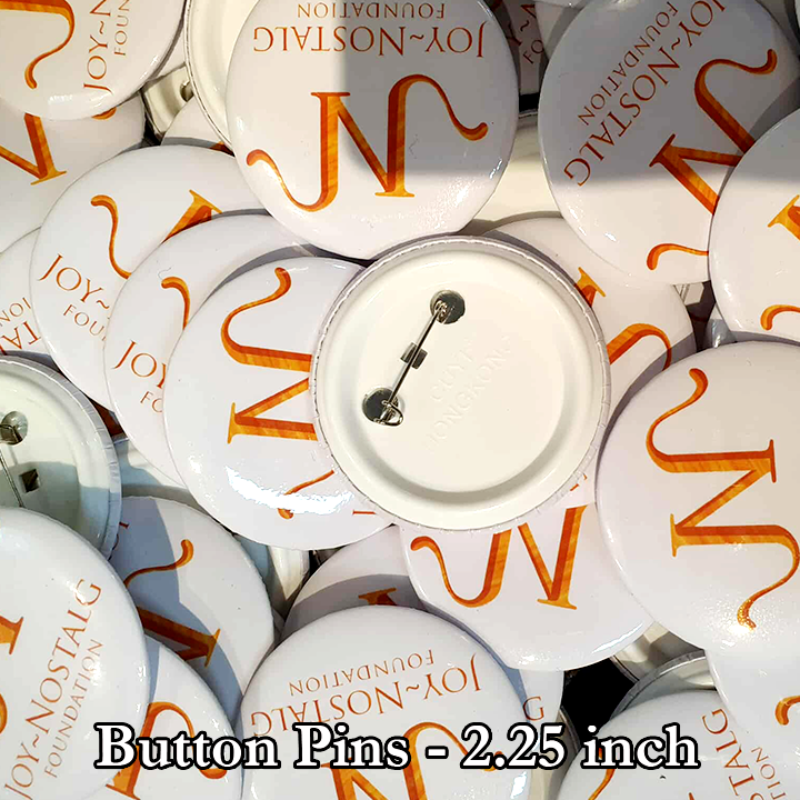 Button Pin 2.25 inches