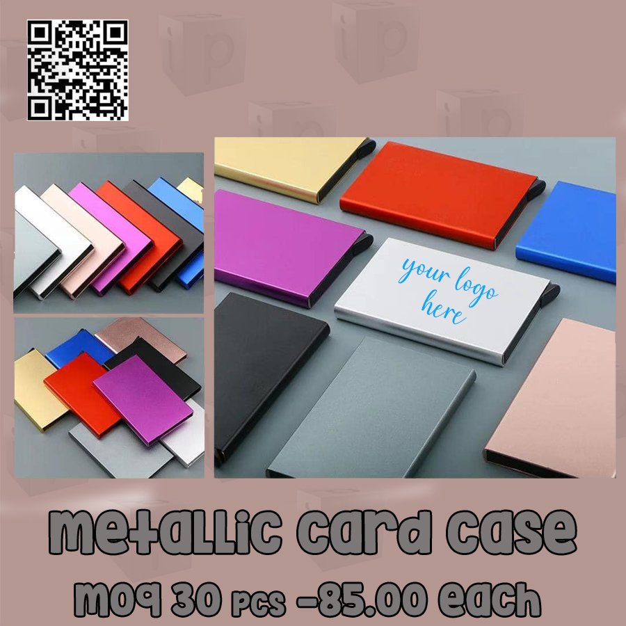 Metallic Card Case